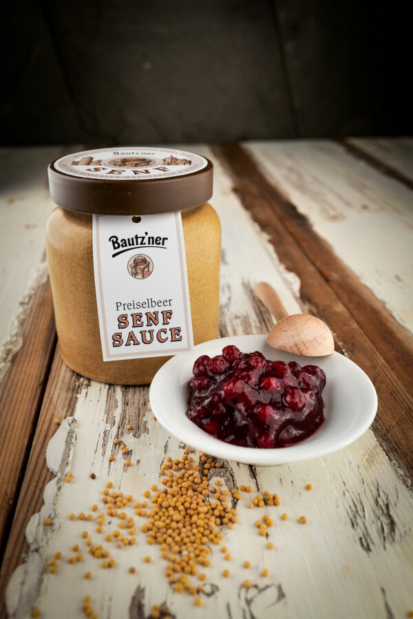 Bautz´ner Preiselbeer-Senf-Sauce