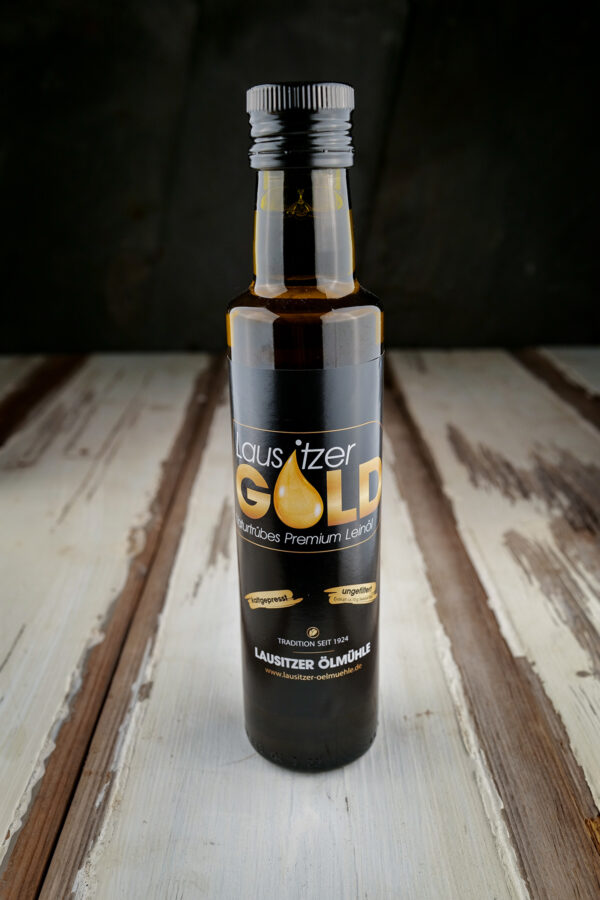 Lausitzer Gold - Das Premium Leinöl aus der Lausitzer Ölmühle (250 ml)
