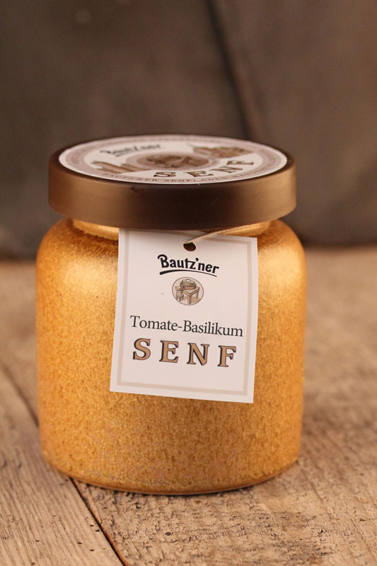 Bautz´ner Tomate-Basilikum-Senf - Bautzner Senfladen