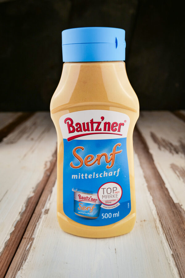 Bautz´ner - mittelscharf classic (500 ml Flasche)