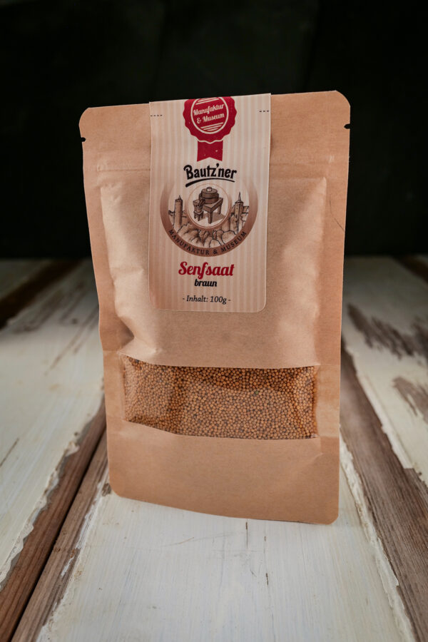 Senfsaat – braun – 100g